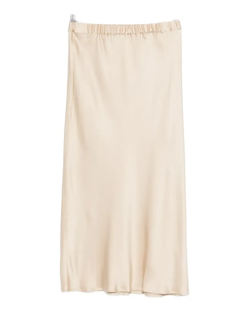 Antonelli Firenze Orinoco elastic-wiastband midi skirt - Nude Nude