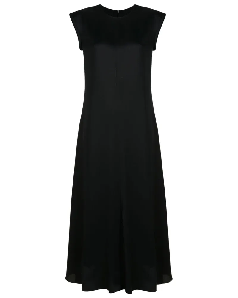 Gloria Coelho Ärmelloses A-Linien-Kleid - Schwarz Schwarz