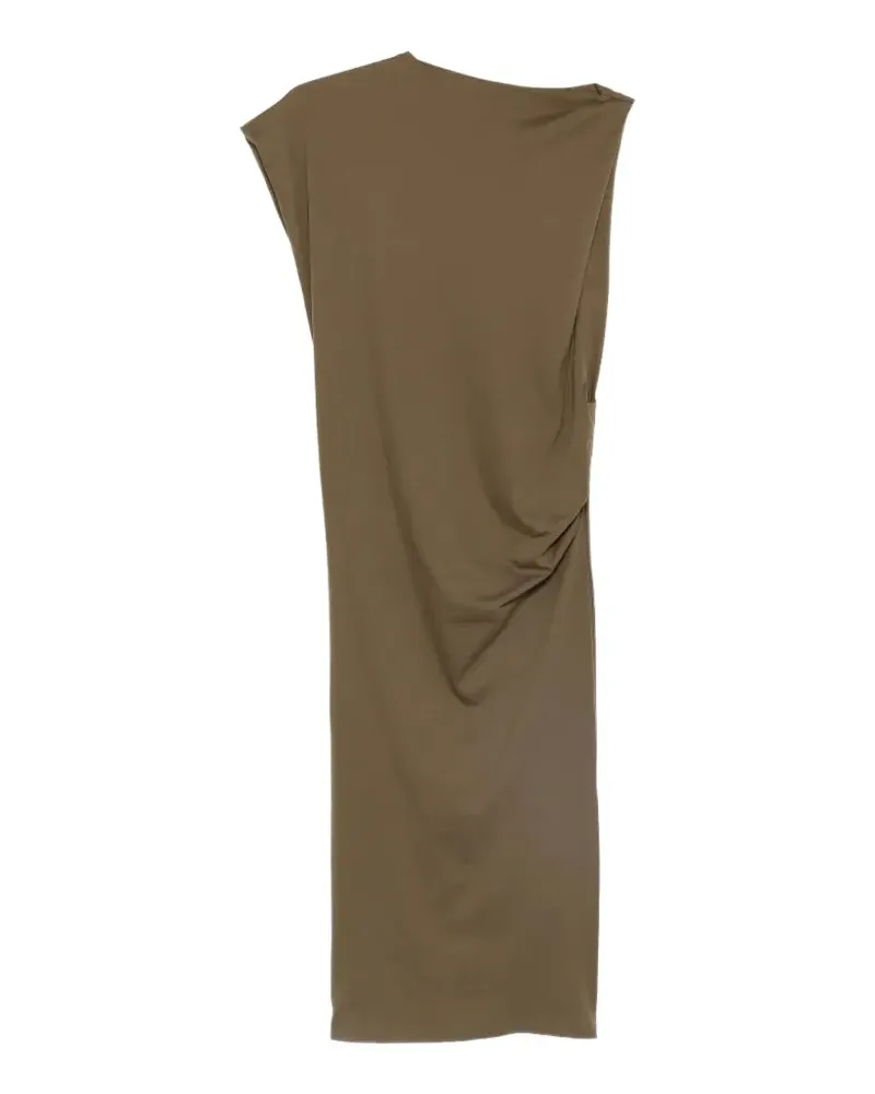 Jacquemus La Robe Drapeado Midikleid - Grün Grün
