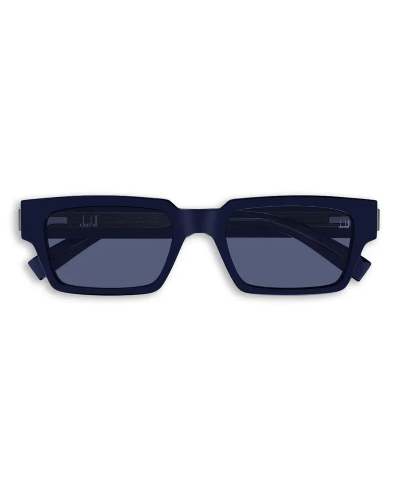 Dunhill Sonnenbrille mit eckigem Gestell - Blau Blau