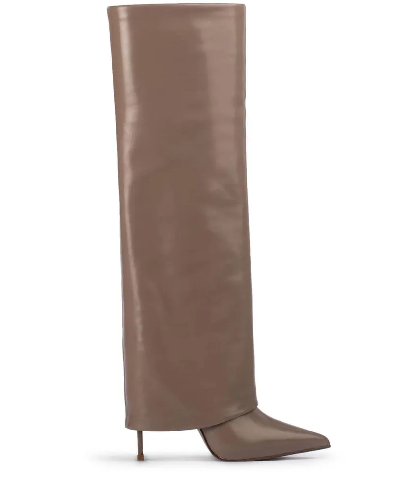 Le Silla Andy Stiefel 120mm - Nude Nude