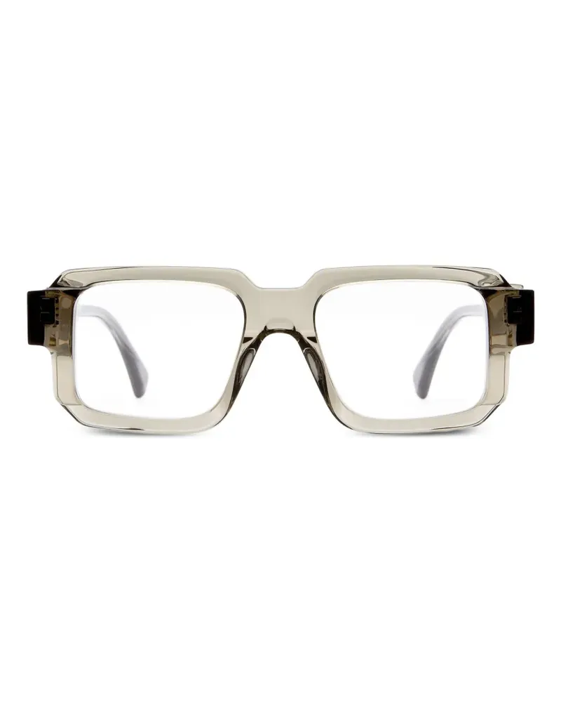 KUBORAUM I02 square-frame glasses - Grau Grau