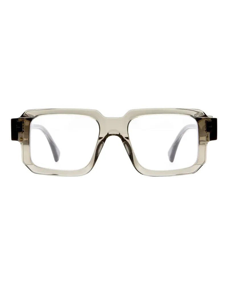 KUBORAUM I02 square-frame glasses - Grau Grau