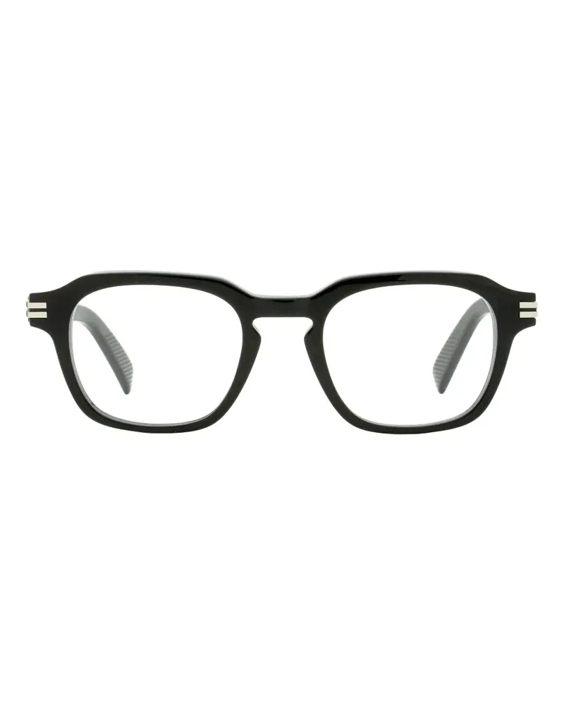 Ermenegildo Zegna Eckige Brille - Schwarz Schwarz