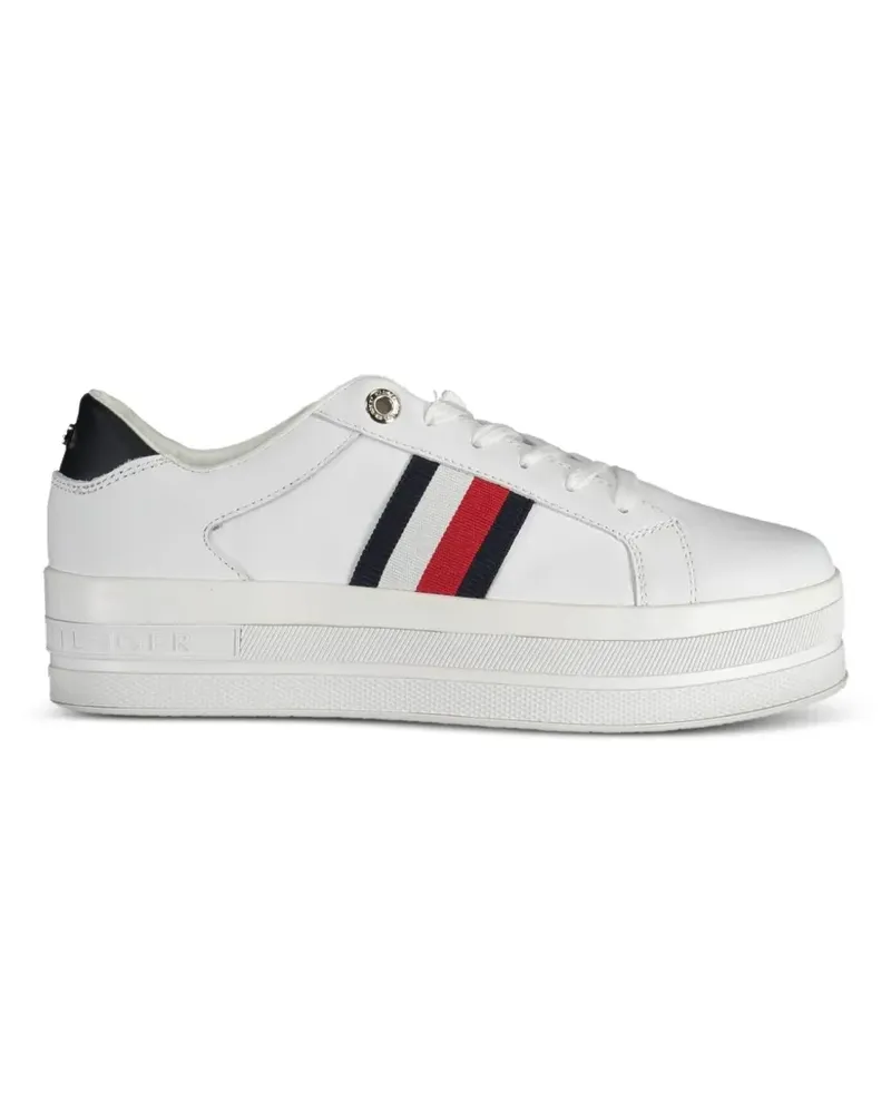 Tommy Hilfiger logo-detail sneakers - Weiß Weiß