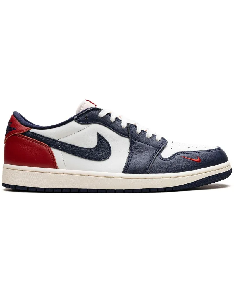 Jordan Air  1 Retro Low OG "Howard University PE" Sneakers - Weiß Weiß