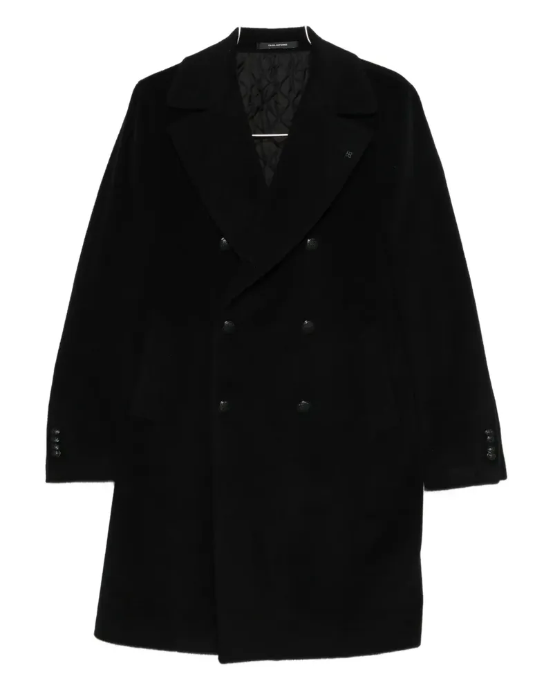 Tagliatore Doppelreihiger Mantel - Schwarz Schwarz