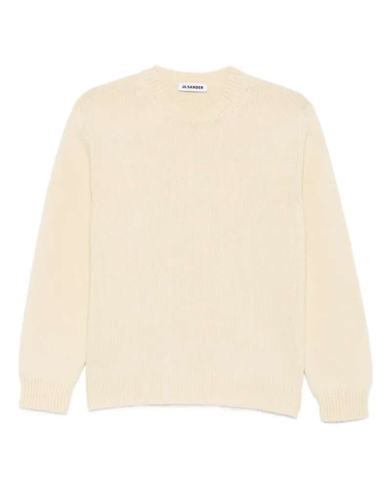 Jil Sander Gerippter Pullover - Nude Nude