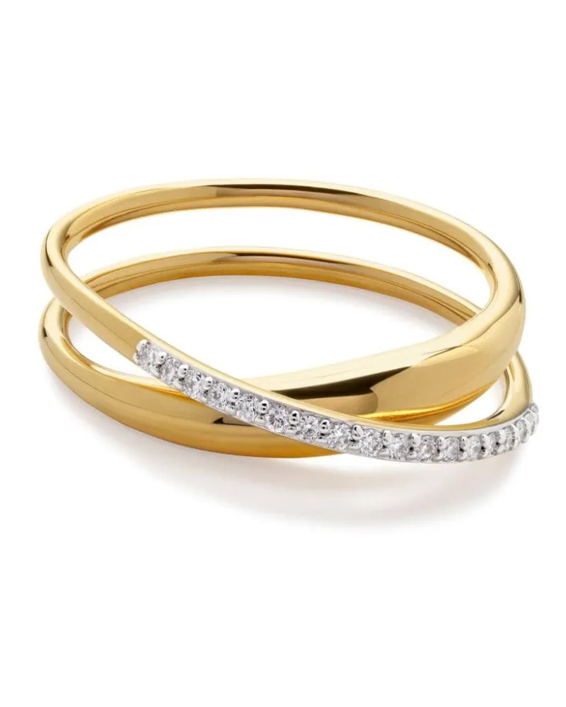 Monica Vinader Nura Ring - Gold Gold