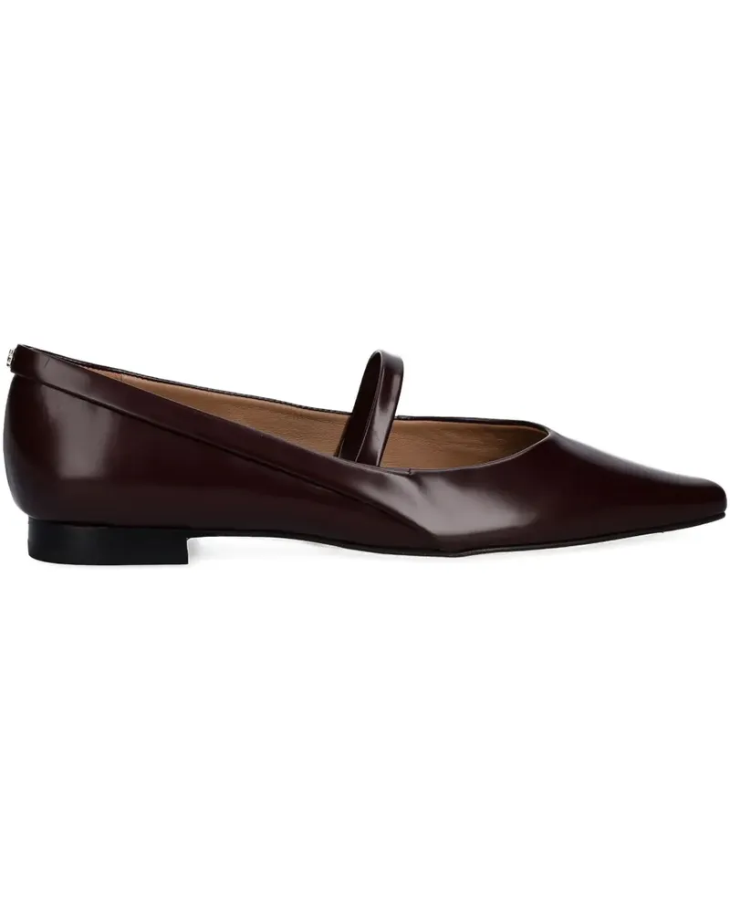 HUGO BOSS pointed-toe flat pumps - Braun Braun