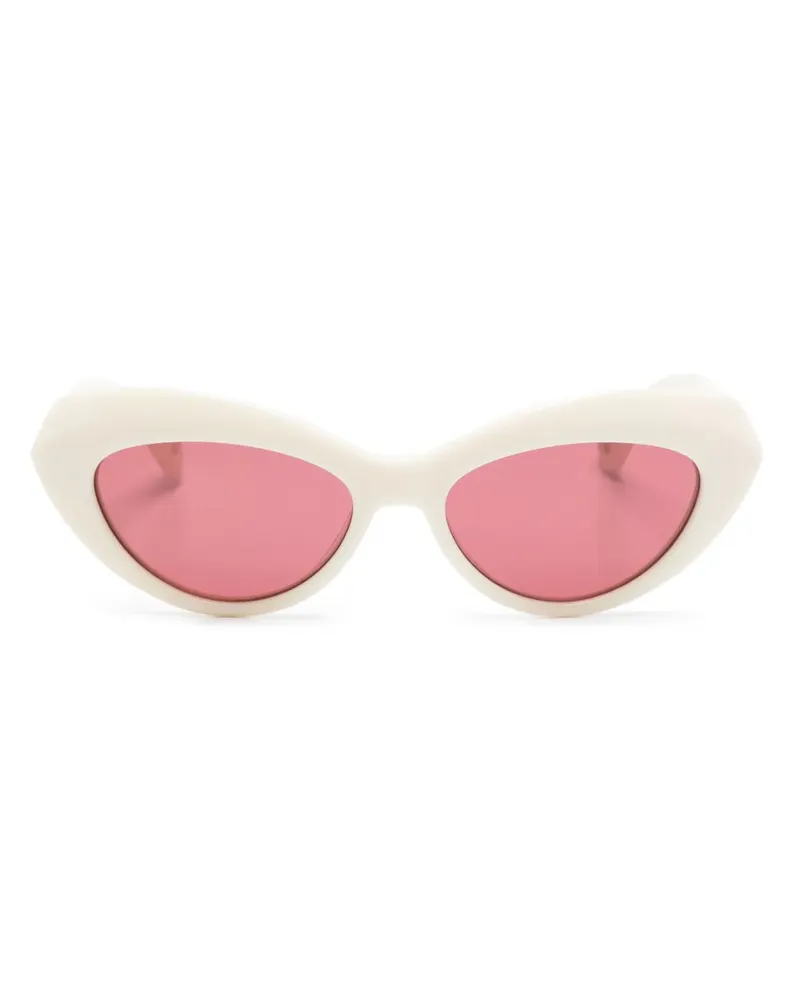 Lanvin Cat-Eye-Sonnenbrille mit getönten Gläsern - Nude Nude