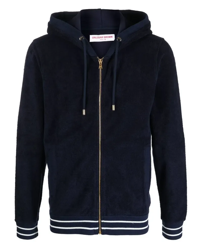 Orlebar Brown Jacke mit Reißverschluss - Blau Blau
