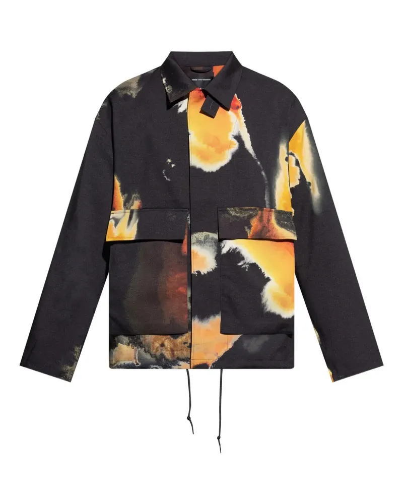 Y-3 Jacke mit aufgesetzten Taschen - Schwarz Schwarz