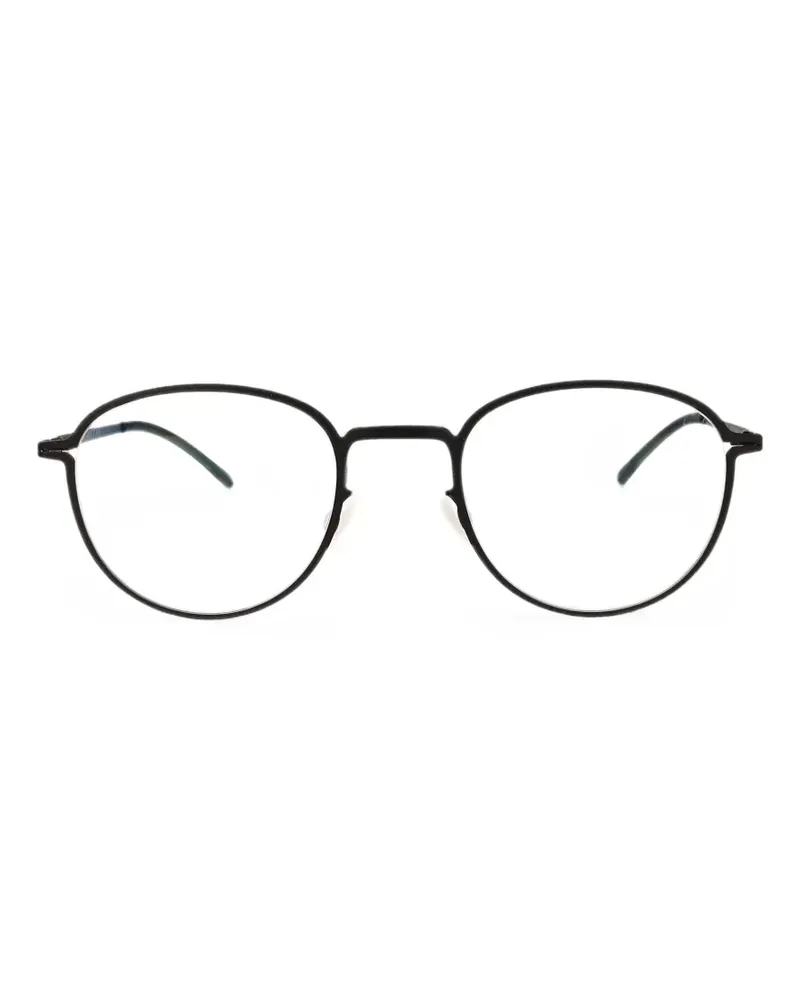 Mykita Runde Asmund RX Brille - Schwarz Schwarz