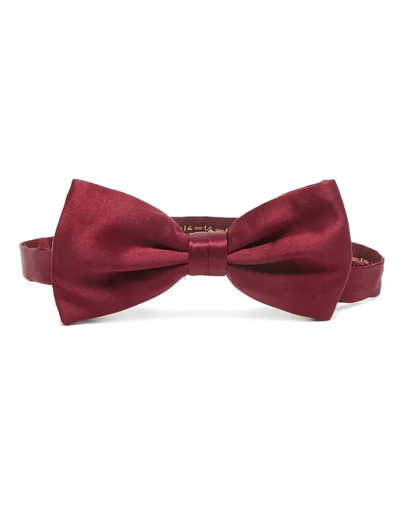 Brioni Kummerbund und Fliege aus Seide - Rot Rot