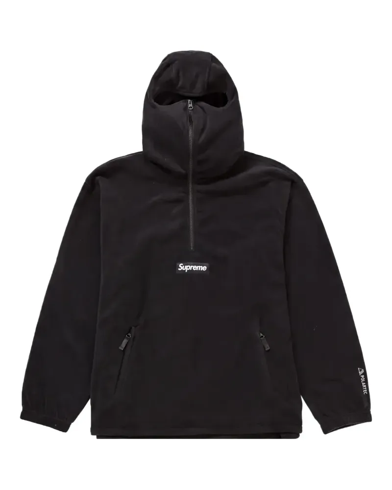 Supreme Being Polartec face-mask hoodie - Schwarz Schwarz