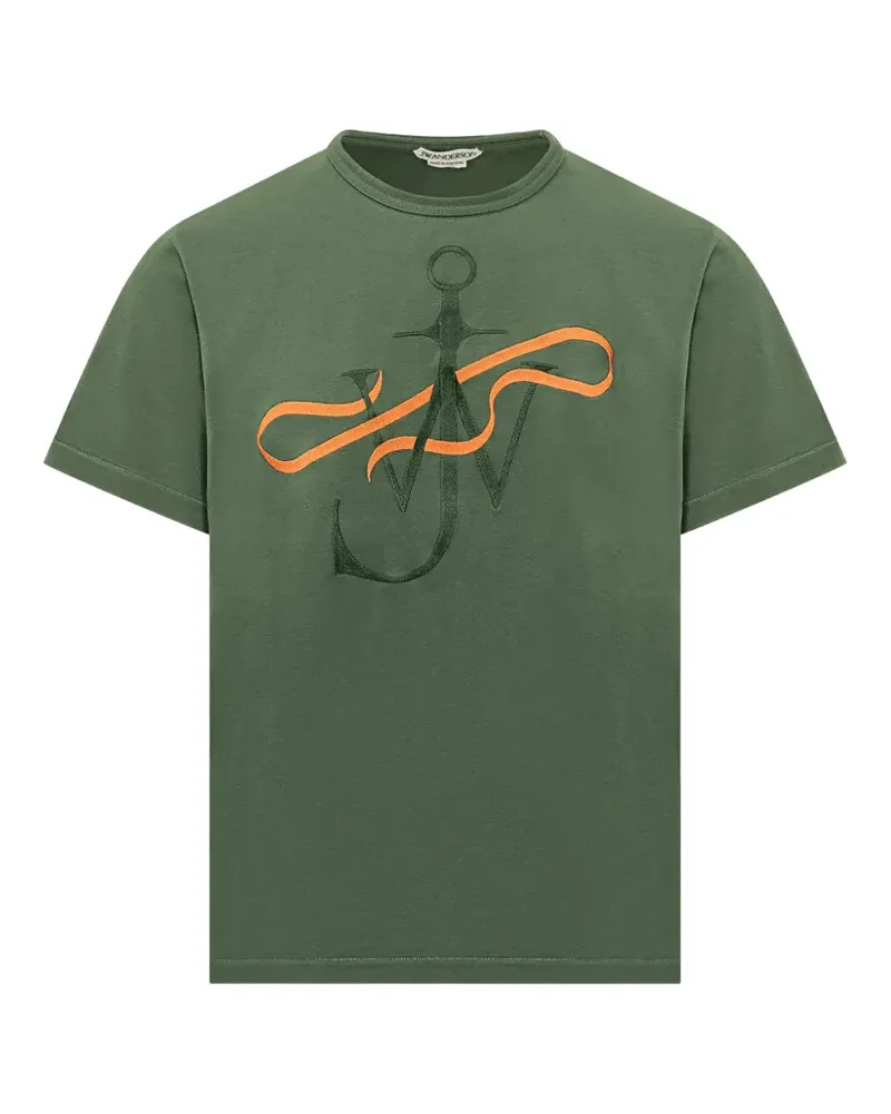 J.W.Anderson T-Shirt mit grafischem Print - Grün Grün