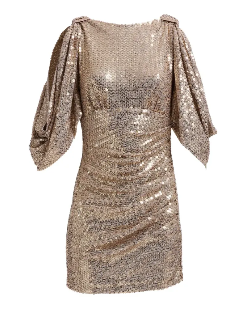 Elie Saab Kleid mit Pailletten - Gold Gold