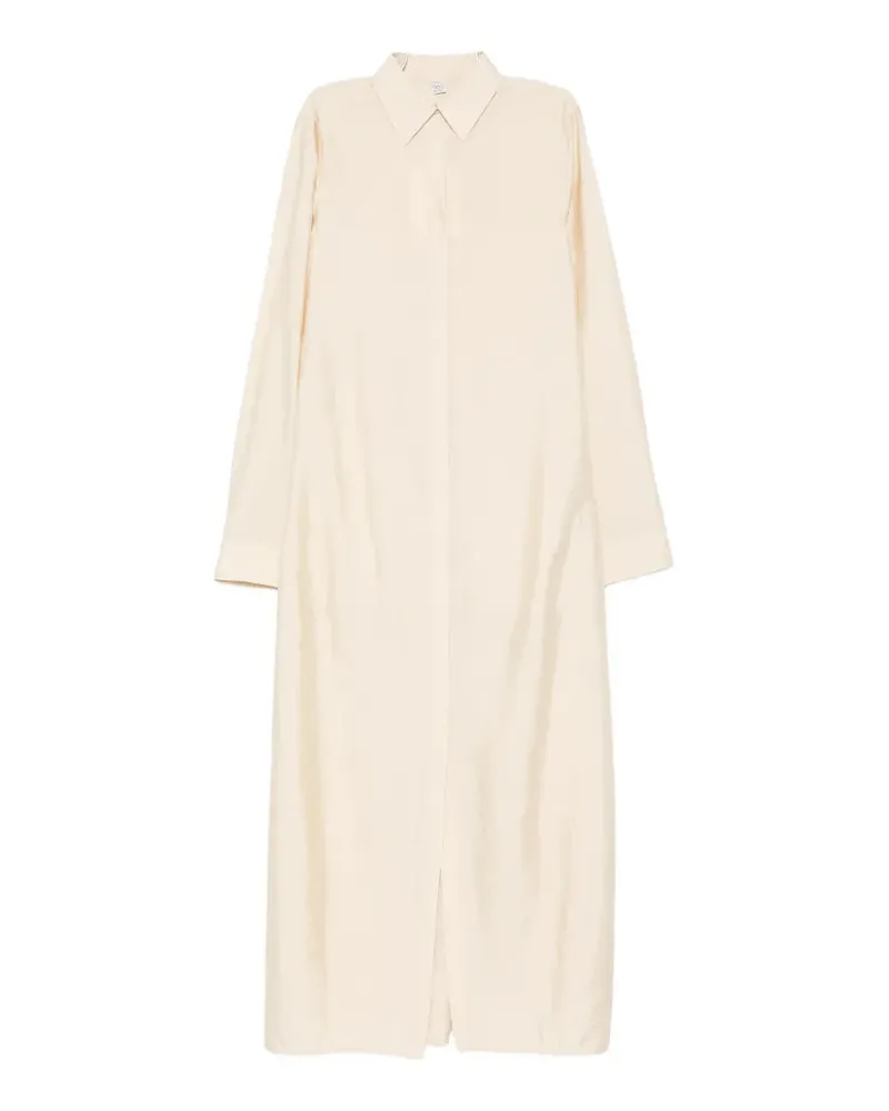Totême parachute shirt maxi dress - Nude Nude