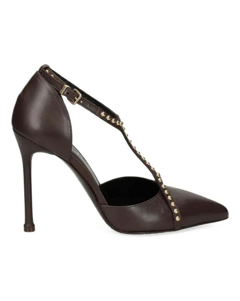 Albano Pumps mit Nieten - Braun Braun