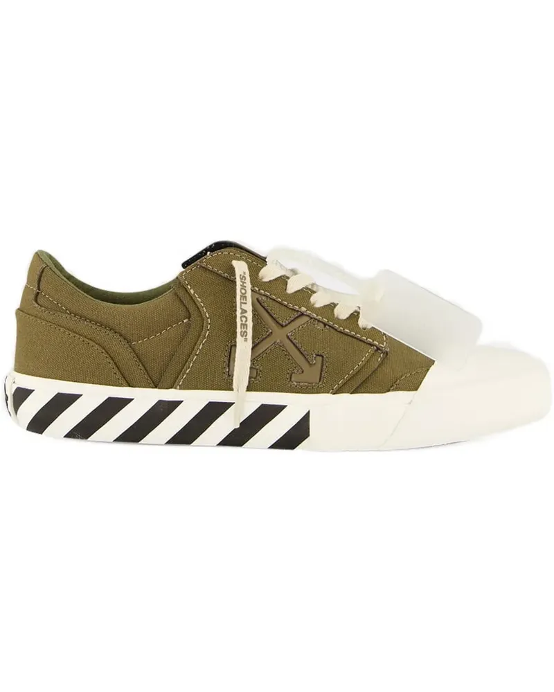 OFF-WHITE Vulcanized Sneakers mit Etikett - Grün Grün