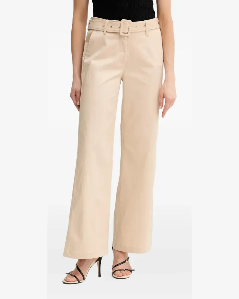 Guess Hose mit Gürtel - Nude Nude