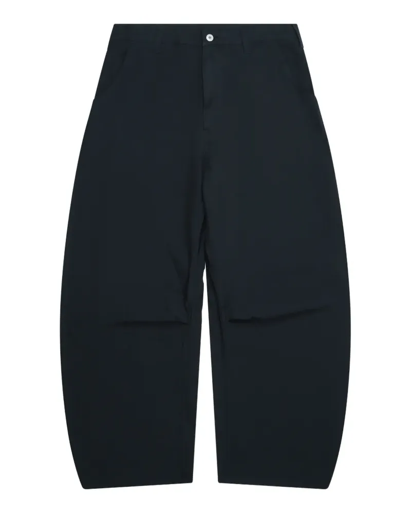 Comme des Garçons garment-treated serge trousers - Schwarz Schwarz