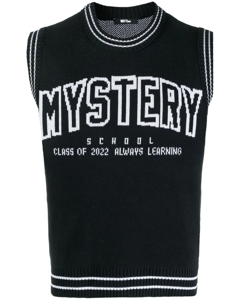 MSFTSrep Pullunder mit Intarsien-Logo - Schwarz Schwarz