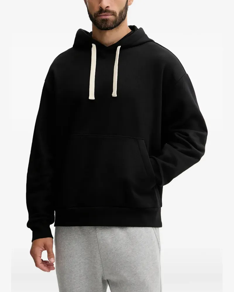 EA7 Hoodie mit Kordelzug - Schwarz Schwarz