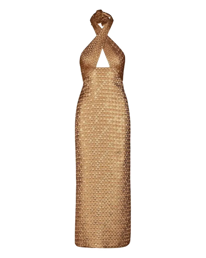 Johanna Ortiz Expedition dress - Gold Gold