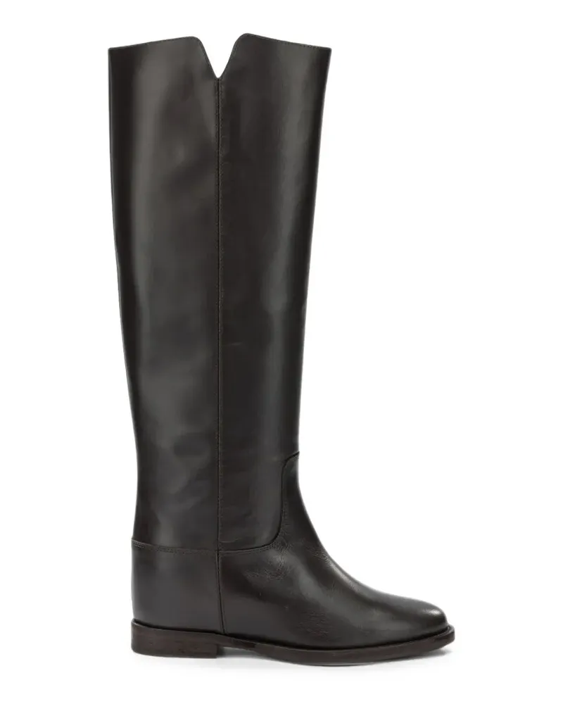 Via Roma 15 Desirè Stiefel mit V-Ausschnitt - Braun Braun
