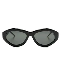 Casablanca Paris Sonnenbrille mit geometrischem Gestell Schwarz