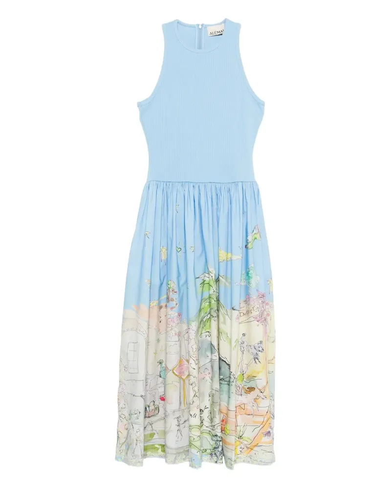 ALEMAIS Anouk Tank Midikleid - Blau Blau