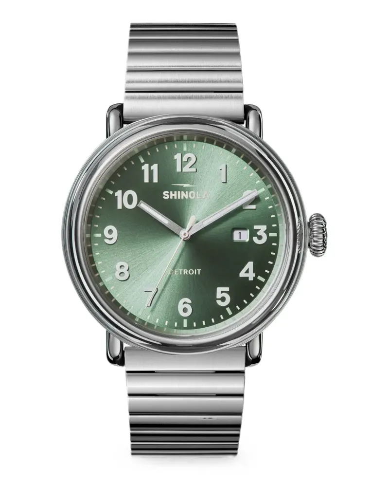 SHINOLA Detrola Armbanduhr 41mm - Grün Grün