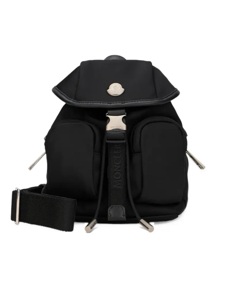Moncler mini Trick buckle-fastening crossbody bag - Schwarz Schwarz