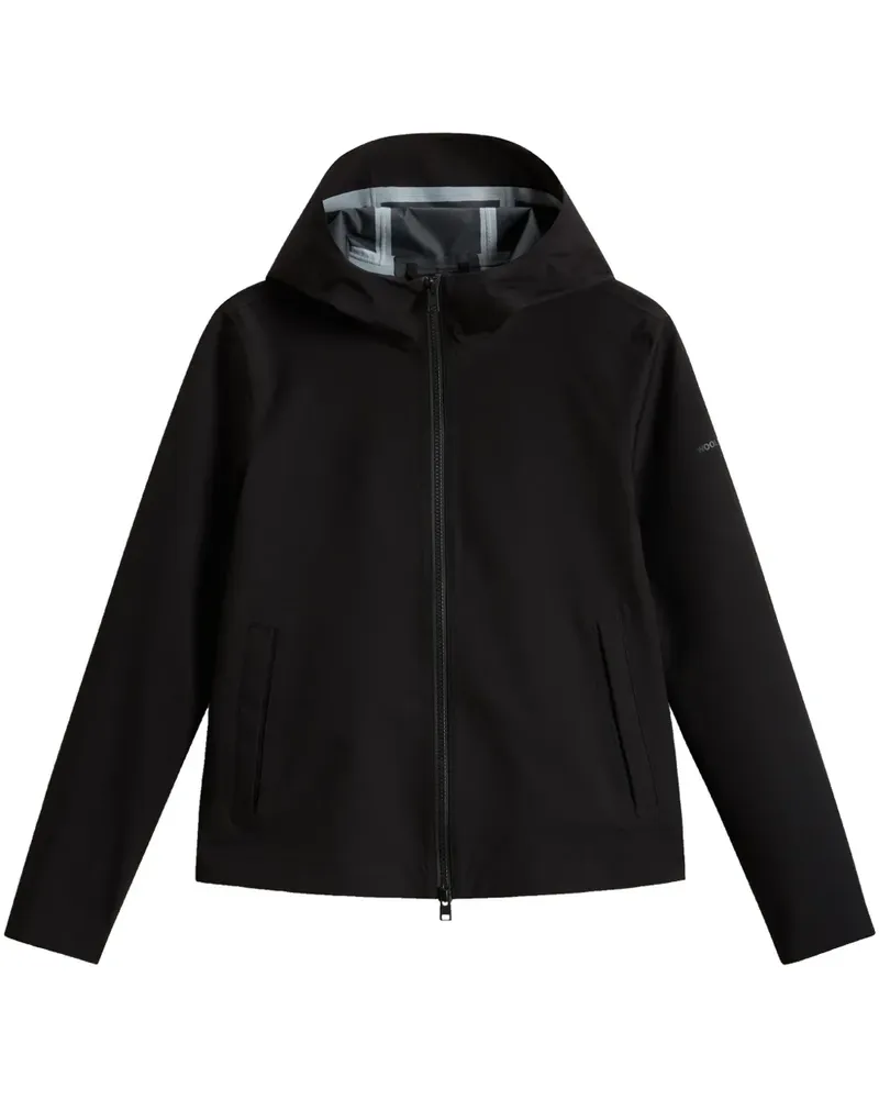 Woolrich Bomberjacke mit Reißverschluss - Schwarz Schwarz