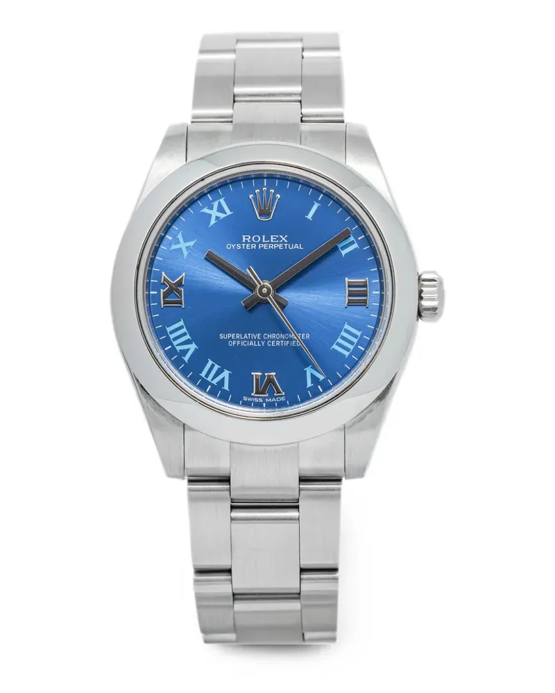 Rolex Oyster Perpetual Armbanduhr 31mm - Blau Blau