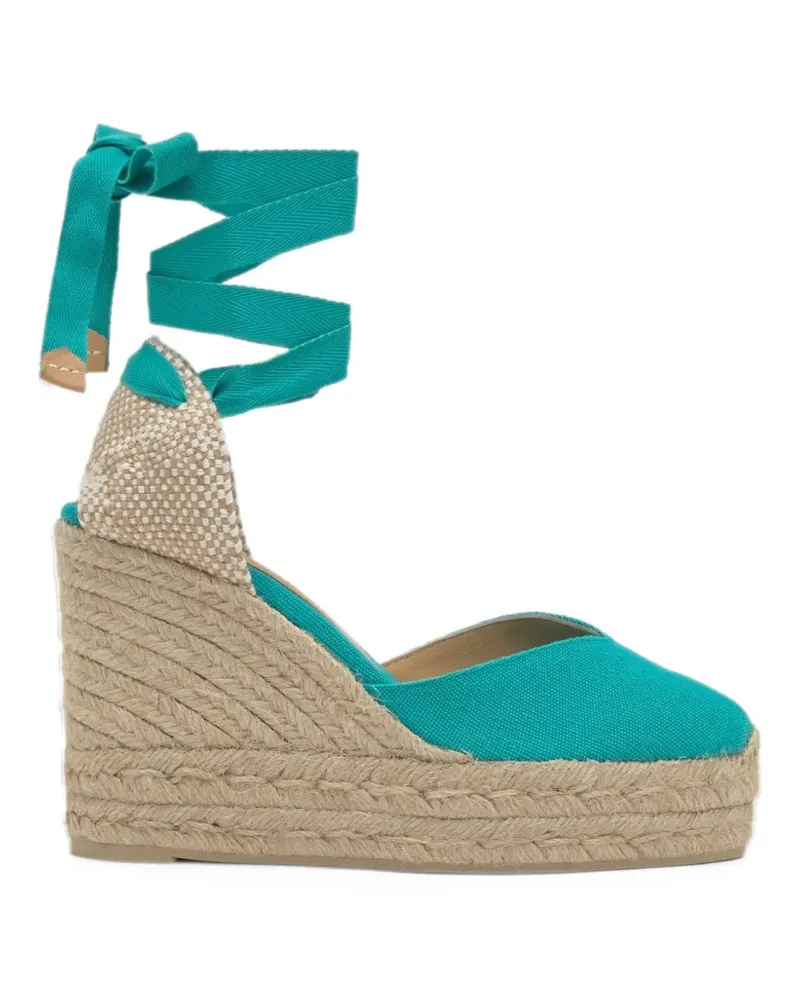 Castañer Chiara canvas heeled spadrilles - Blau Blau