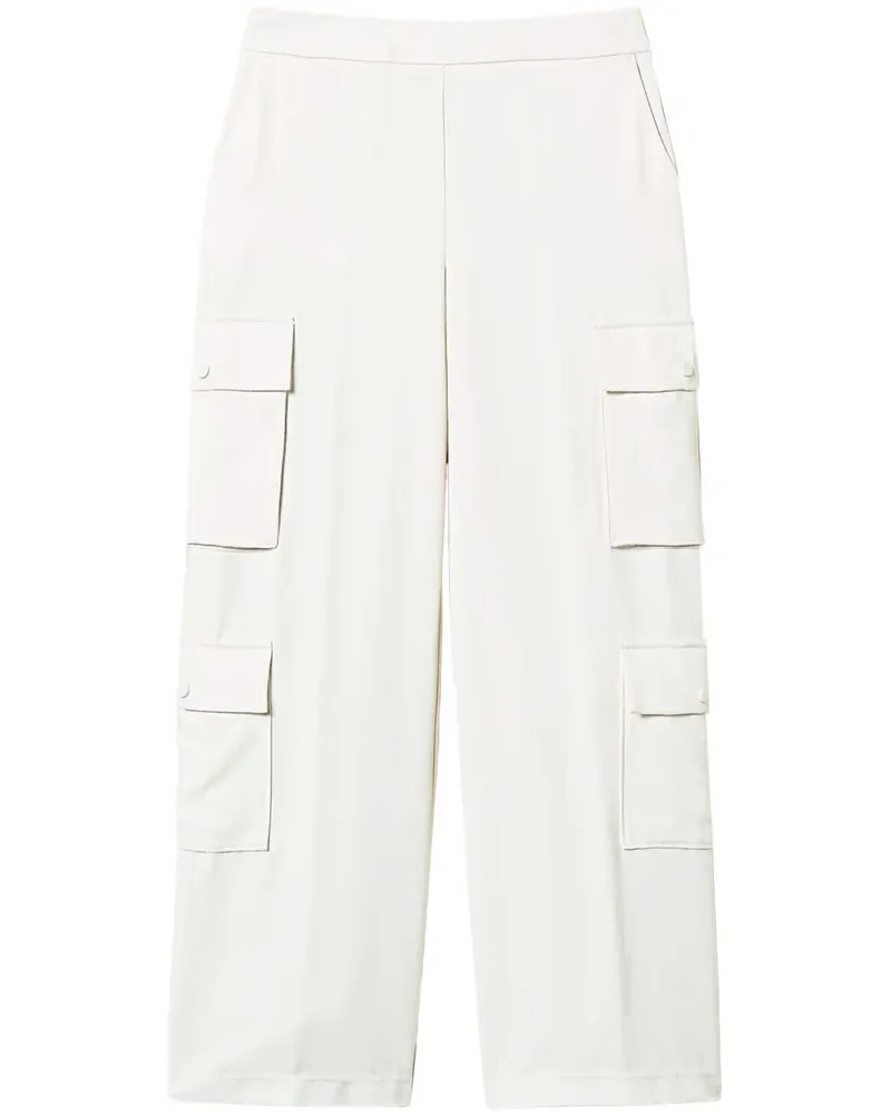 Twin-Set Palazzohose mit aufgesetzten Taschen - Nude Nude