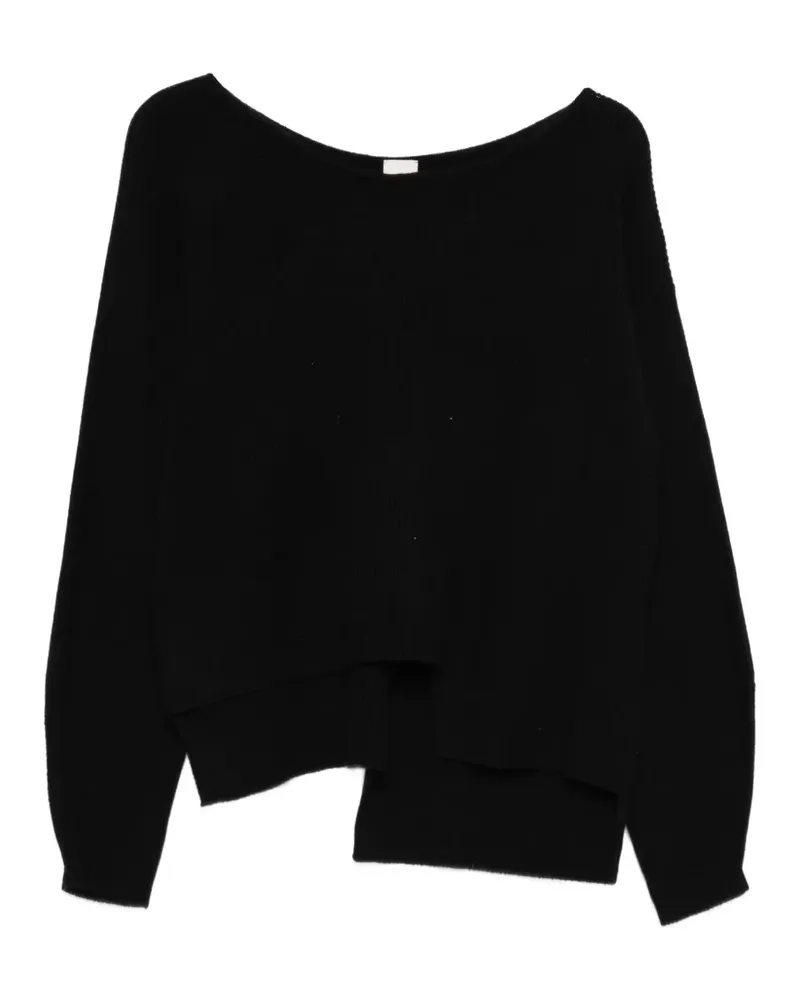 Pinko Calendula asymmetric sweater - Schwarz Schwarz