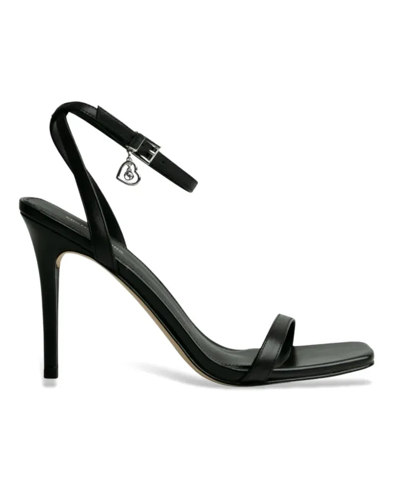 Michael Kors Sandalen mit Herzanhänger mit Schnallenverschluss - Schwarz Schwarz