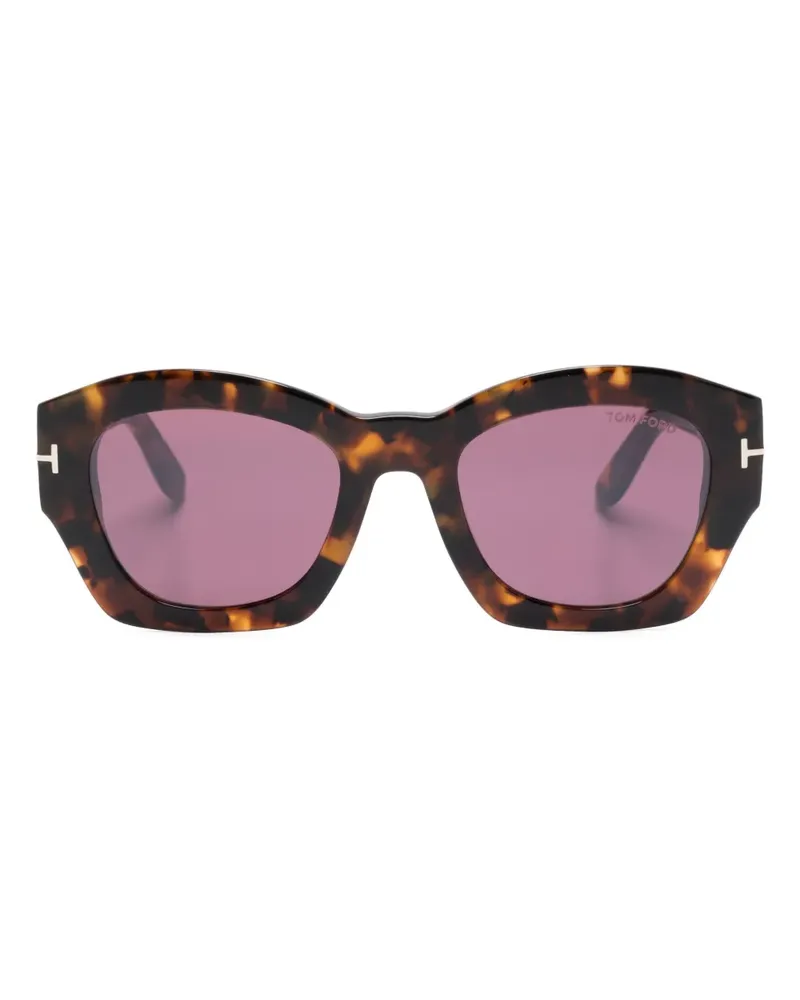 Tom Ford Guilliana Cat-Eye-Sonnenbrille - Braun Braun