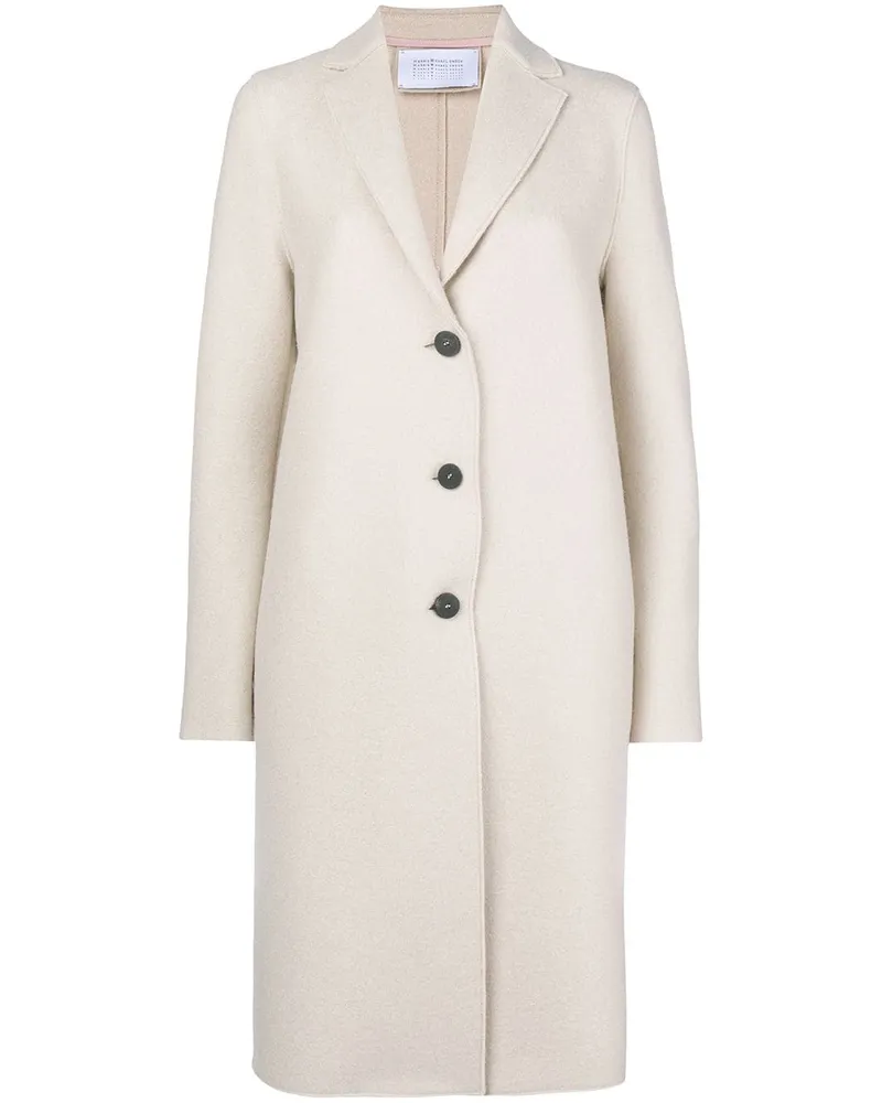 Harris Wharf London Klassischer Mantel - Nude Nude