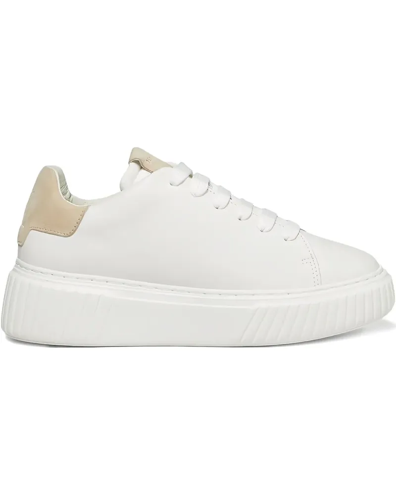 Marc O'Polo Sneakers mit Plateau - Weiß Weiß