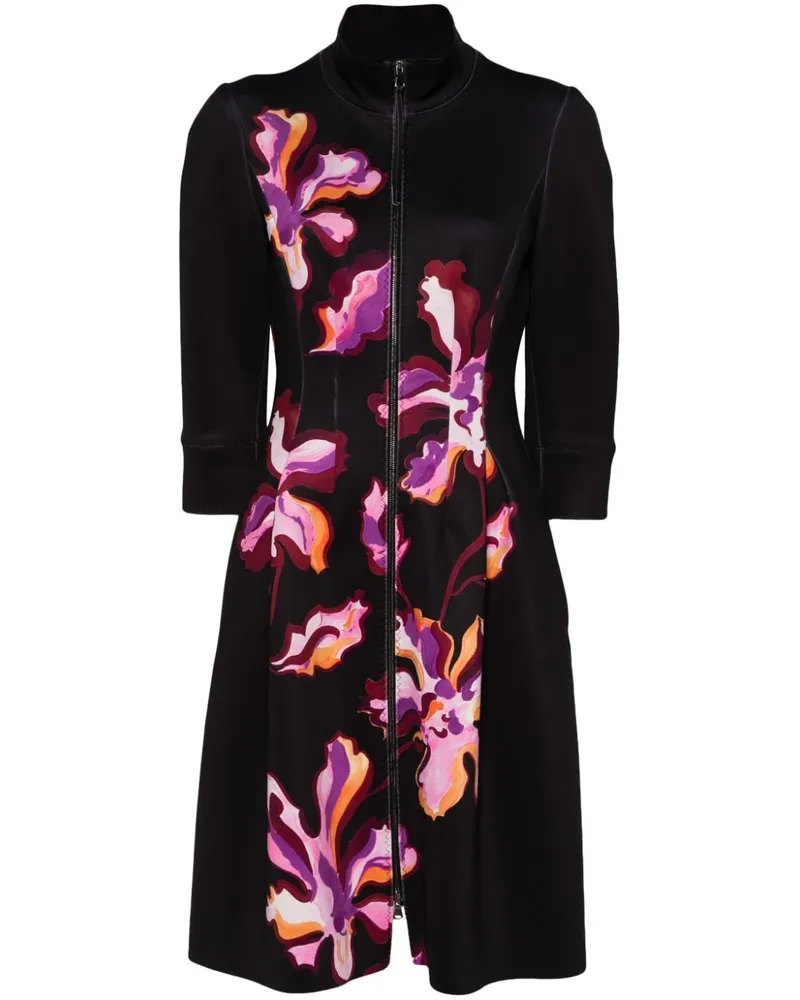 Dorothee Schumacher Flame Flower Kleid - Schwarz Schwarz