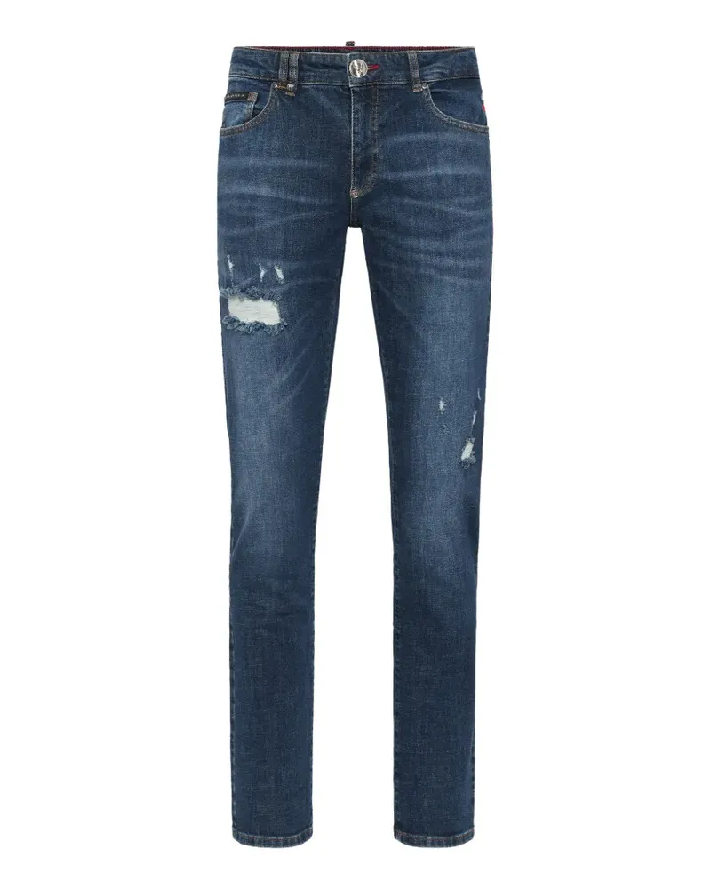 Philipp Plein Gerade Jeans - Blau Blau