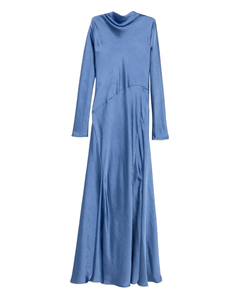 Erika Cavallini Kleid aus Satin - Blau Blau
