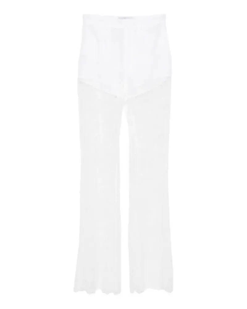 Giuseppe di Morabito lace trousers - Weiß Weiß