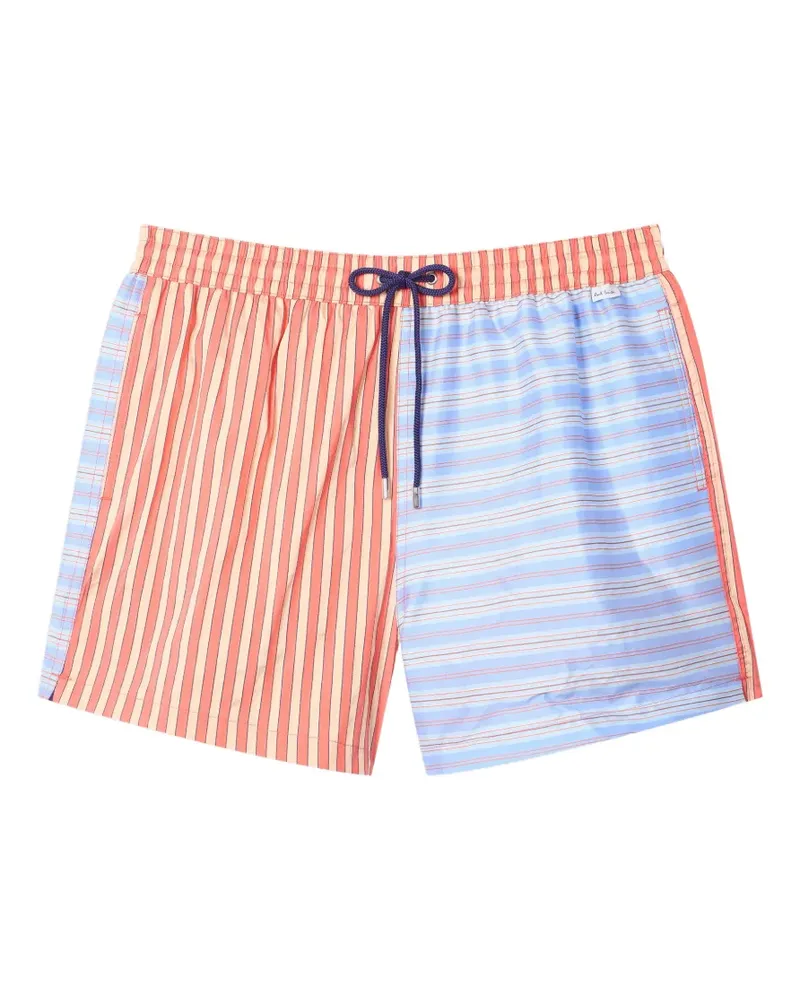 Paul Smith Pool Smith Stripe Badeshorts - Orange Orange