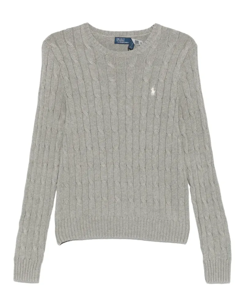 Ralph Lauren Pullover mit Zopfmuster - Grau Grau